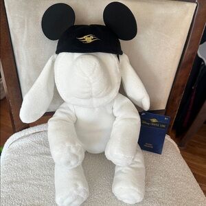 Disney Cruise Line Towel Plush Evie with Mickey Ears- New With Tags